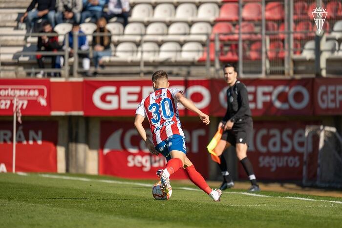 Leiva durante un partido