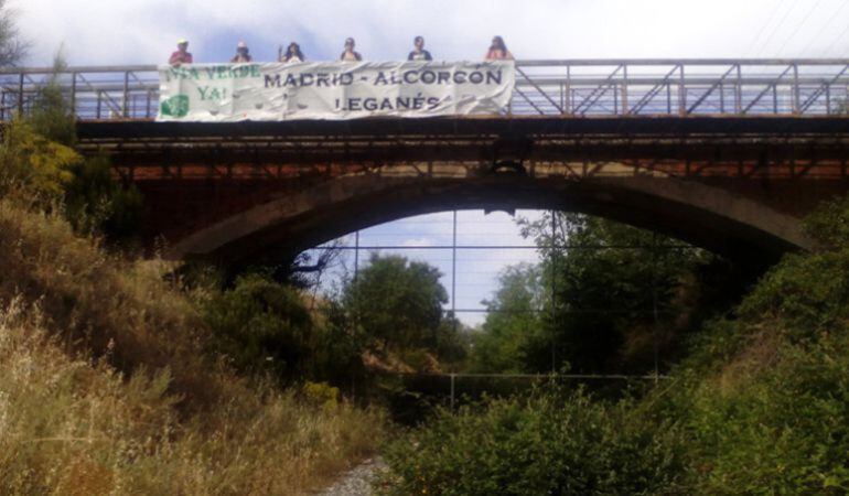 Vecinos de San NIcasio ya venían reivindicando una Vía Verde en esta zona.