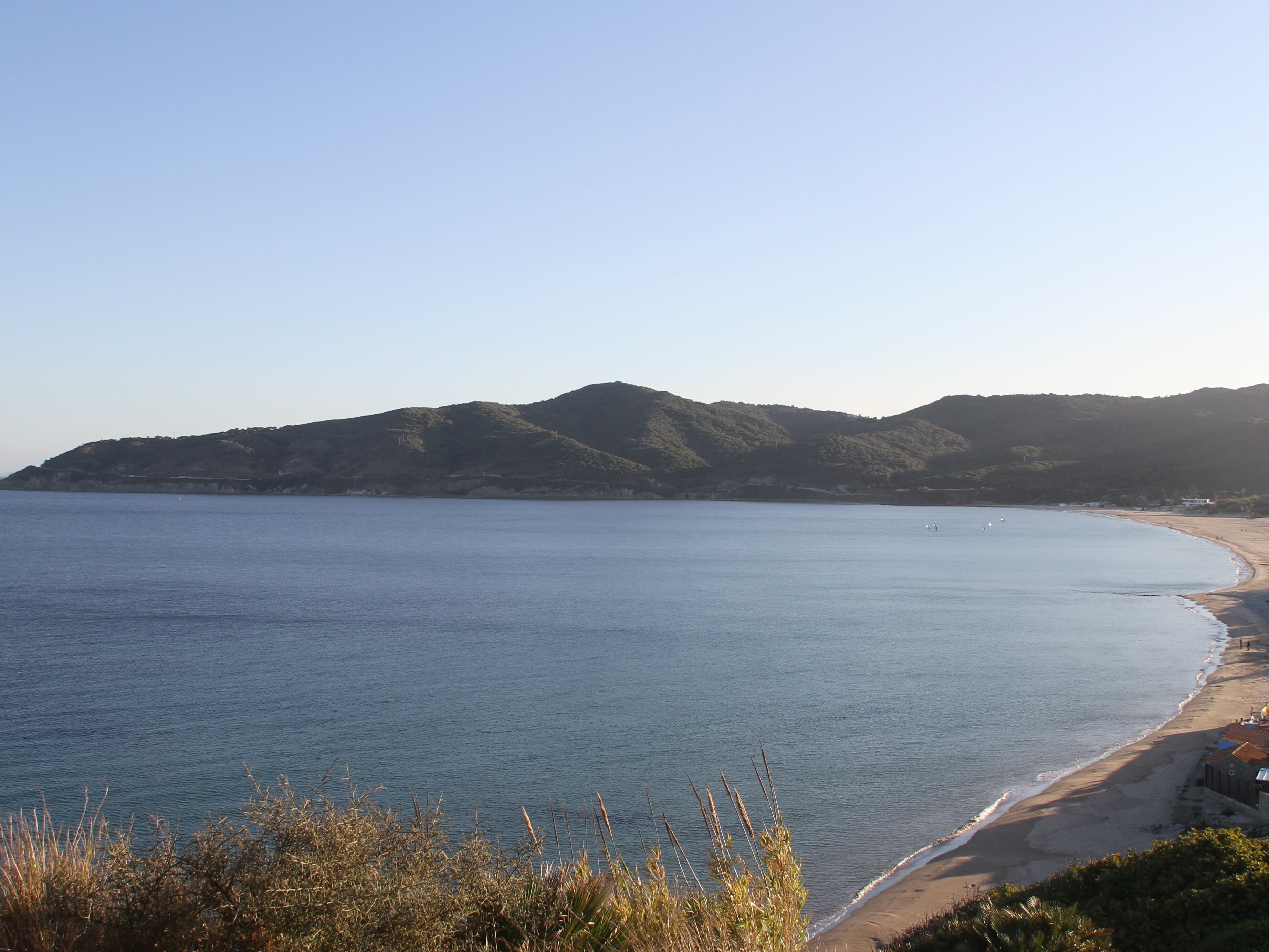 Utbanización and beach of Getares, in Algeciras, Cádiz.