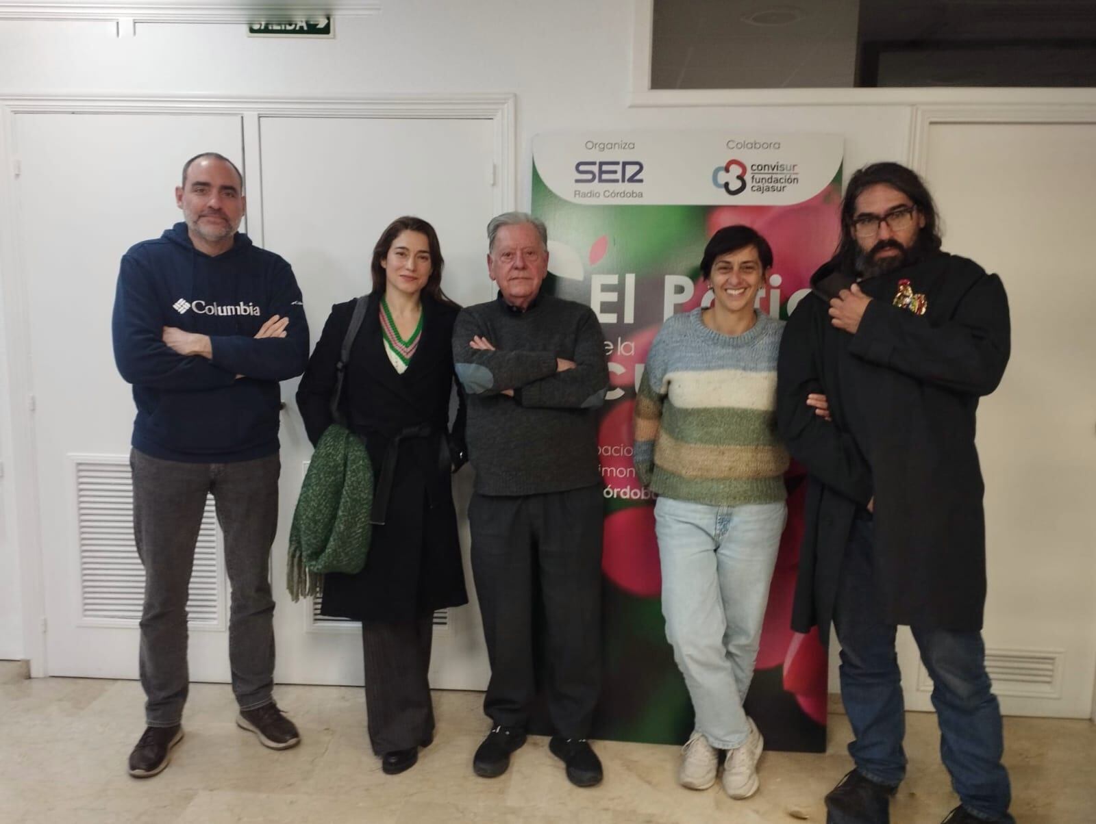 Óscar Fernández, Marisa Vadillo, Juan Cuenca, María José Martínez y Fernando Vacas.