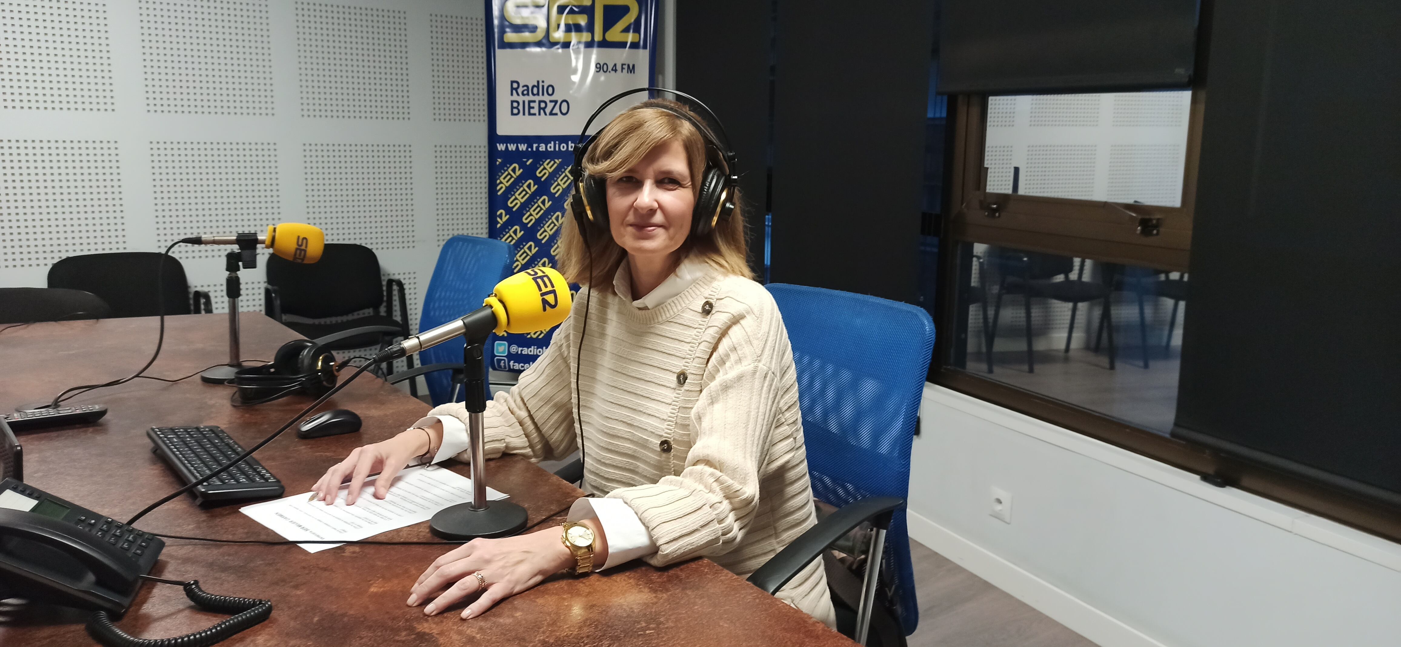 Carmen Mallo en Radio Bierzo.