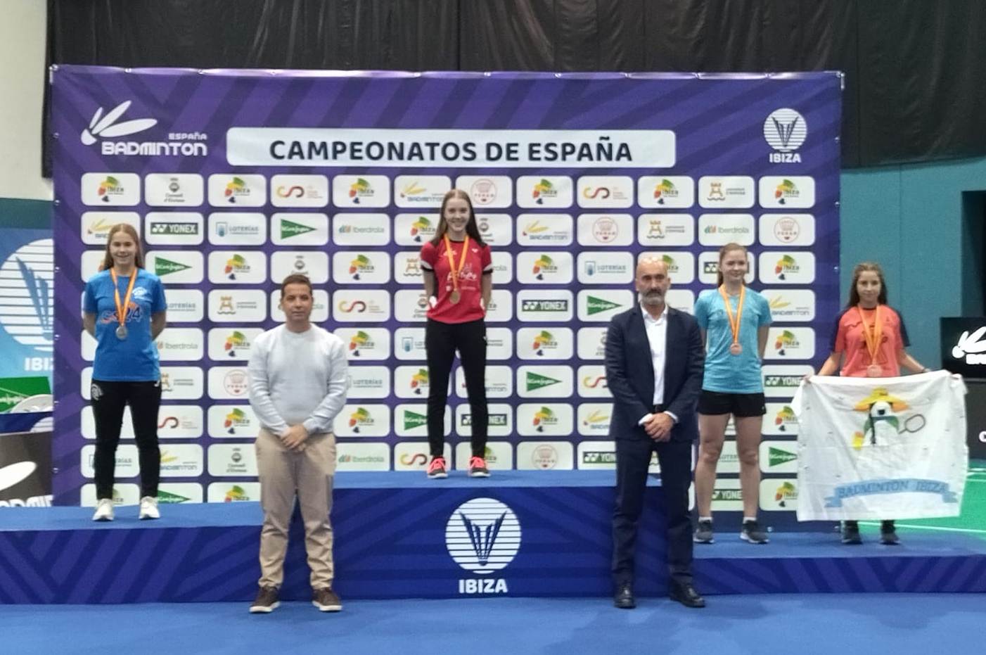 Daniela Corchón, en el segundo cajón del podio del Nacional Sub 17.