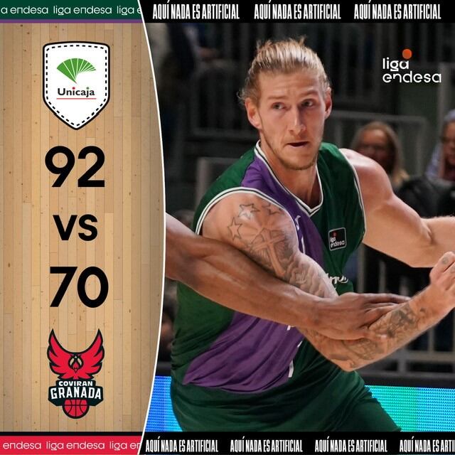 El Unicaja venció al Covirán Granada