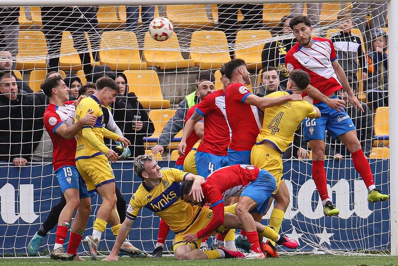 Un lance del Alcorcón-Algeciras