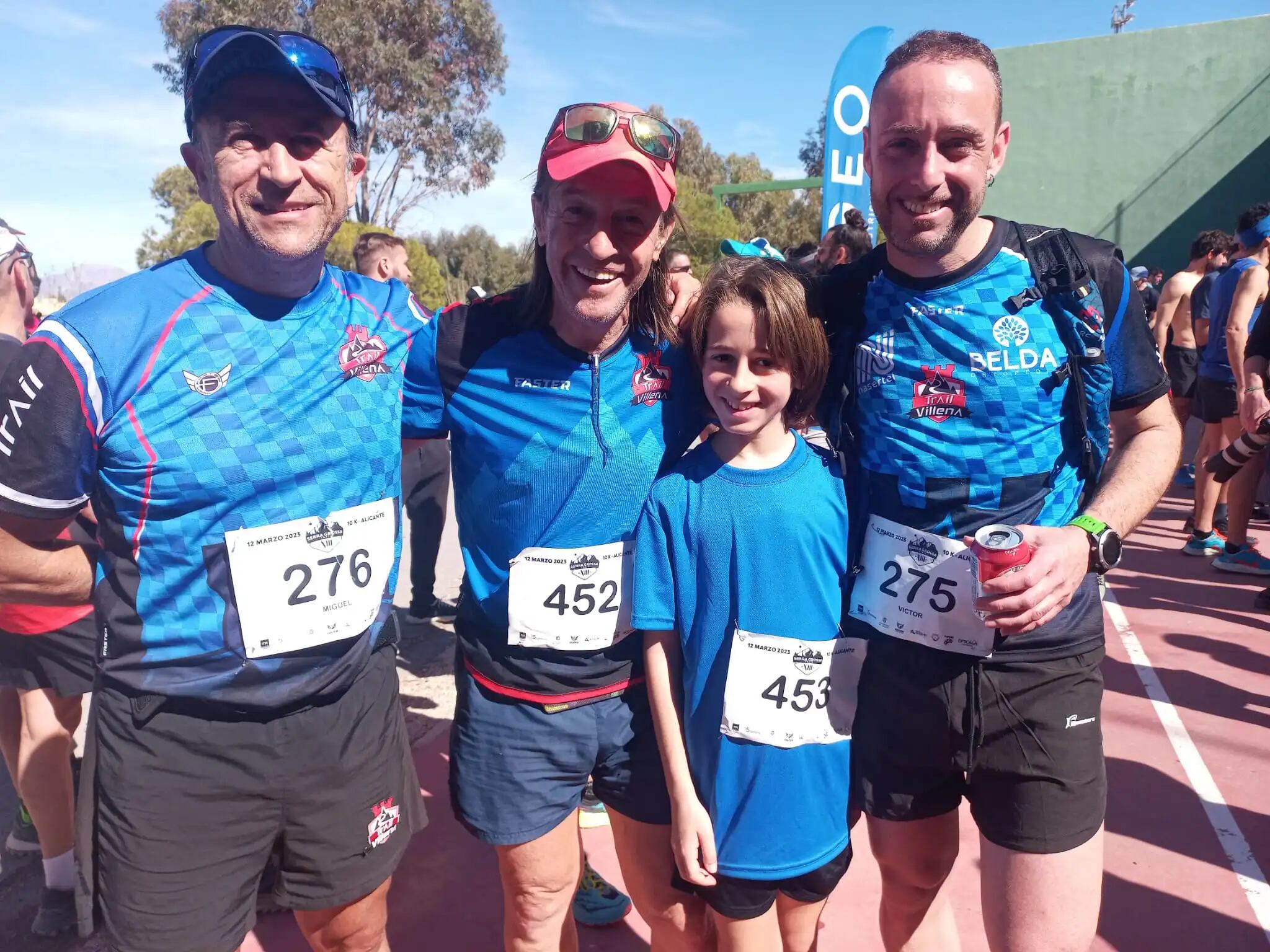 Deportistas del Trail Villena