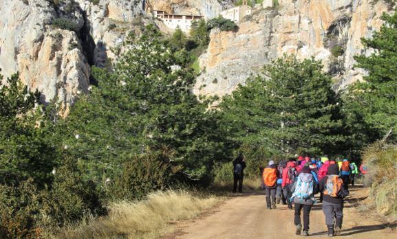 Imagen de archivo de la IV Marcha La Sotonera Pueblo a pueblo