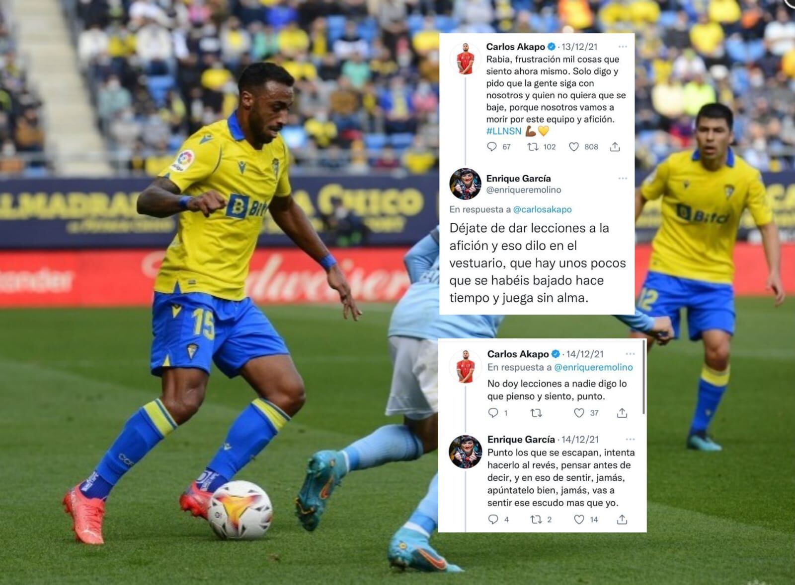 Akapo se cruzó tuits con Kike Remolino