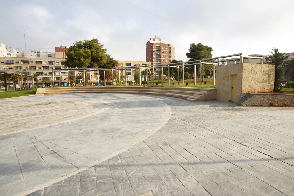 Parque de Los Juncos en Cartagena