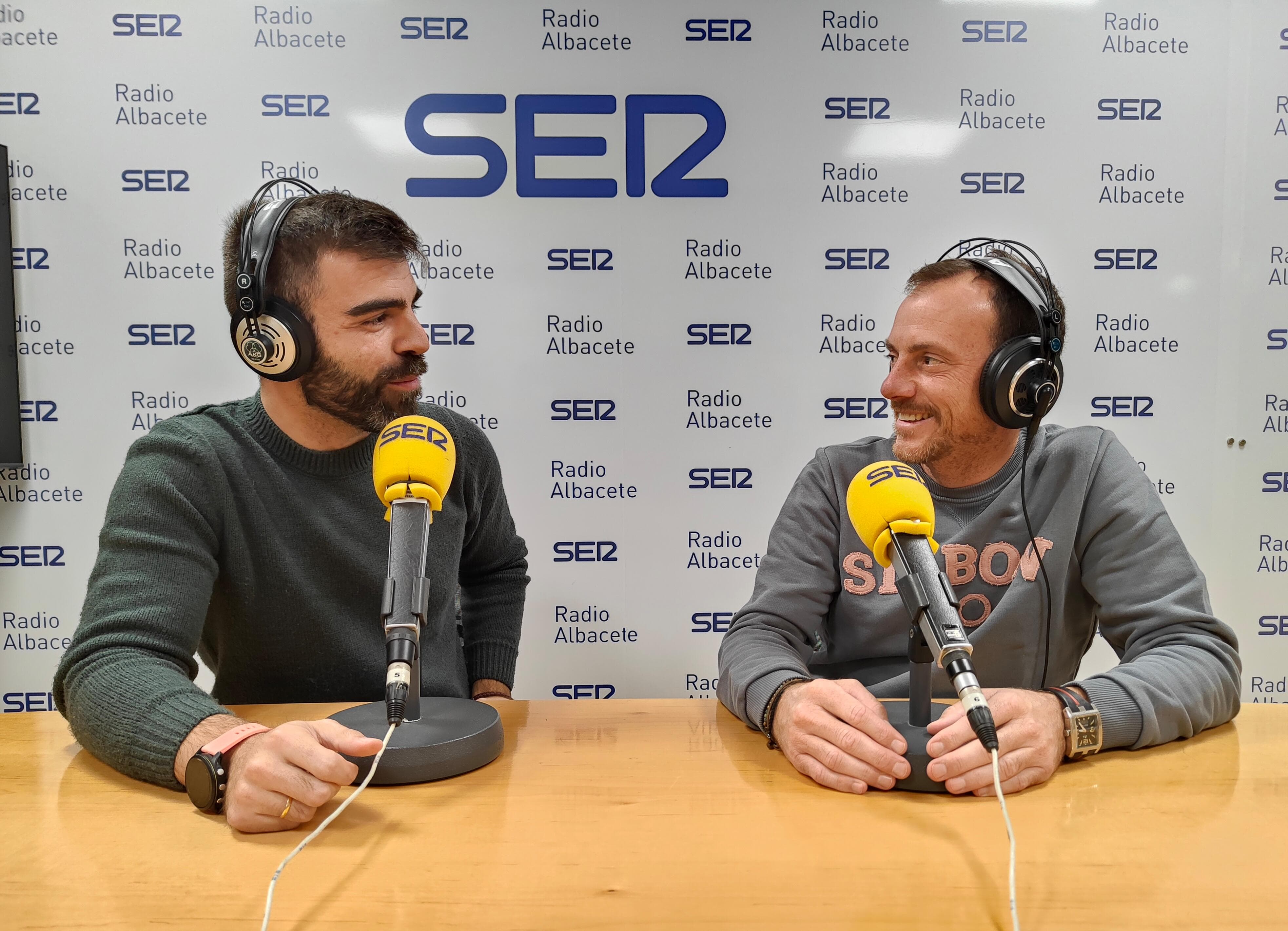 Alberto González, entrenador del Albacete Balompié, en SER Deportivos Albacete