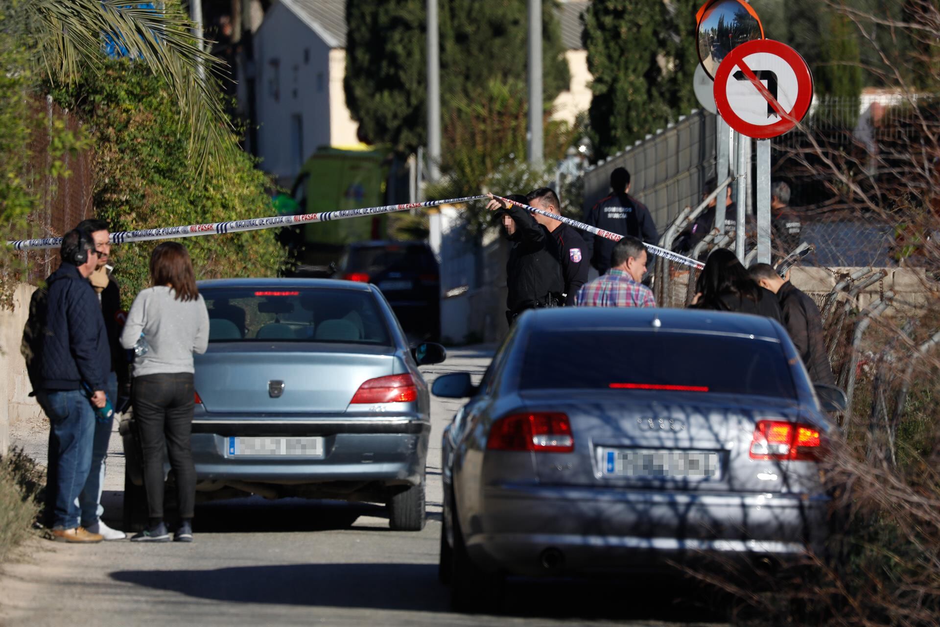 La Policía captura al hombre que se había atrincherado armado en Murcia