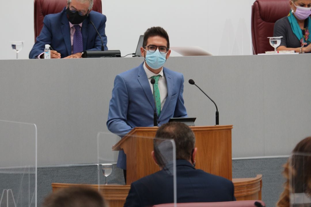 Antonio José Espín, diputado socialista en la Asamblea Regional