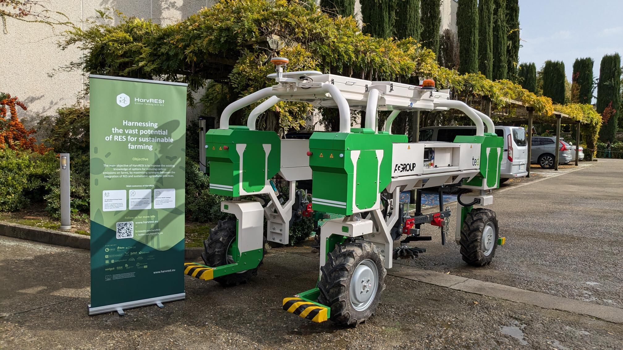 Robot autónomo. Viñas del Vero.