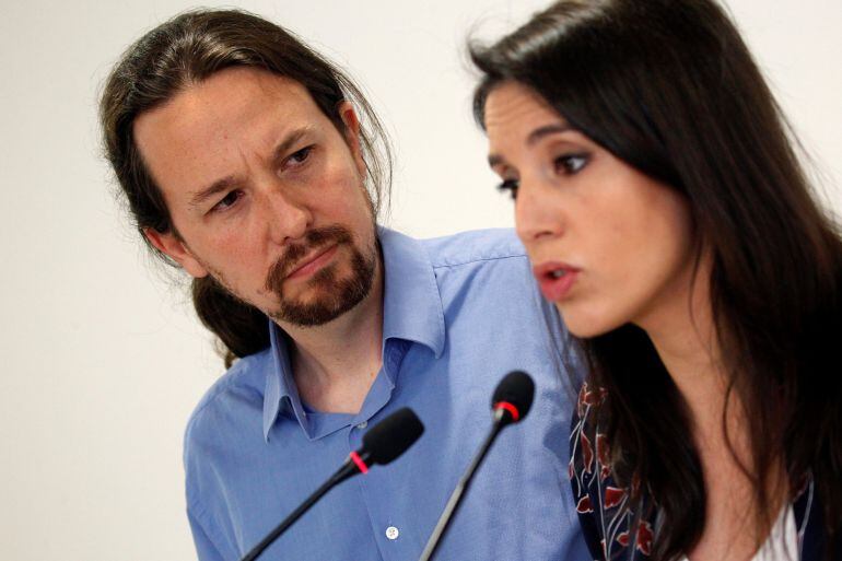 Pablo Iglesias e Irene Montero, en una imagen de archivo.