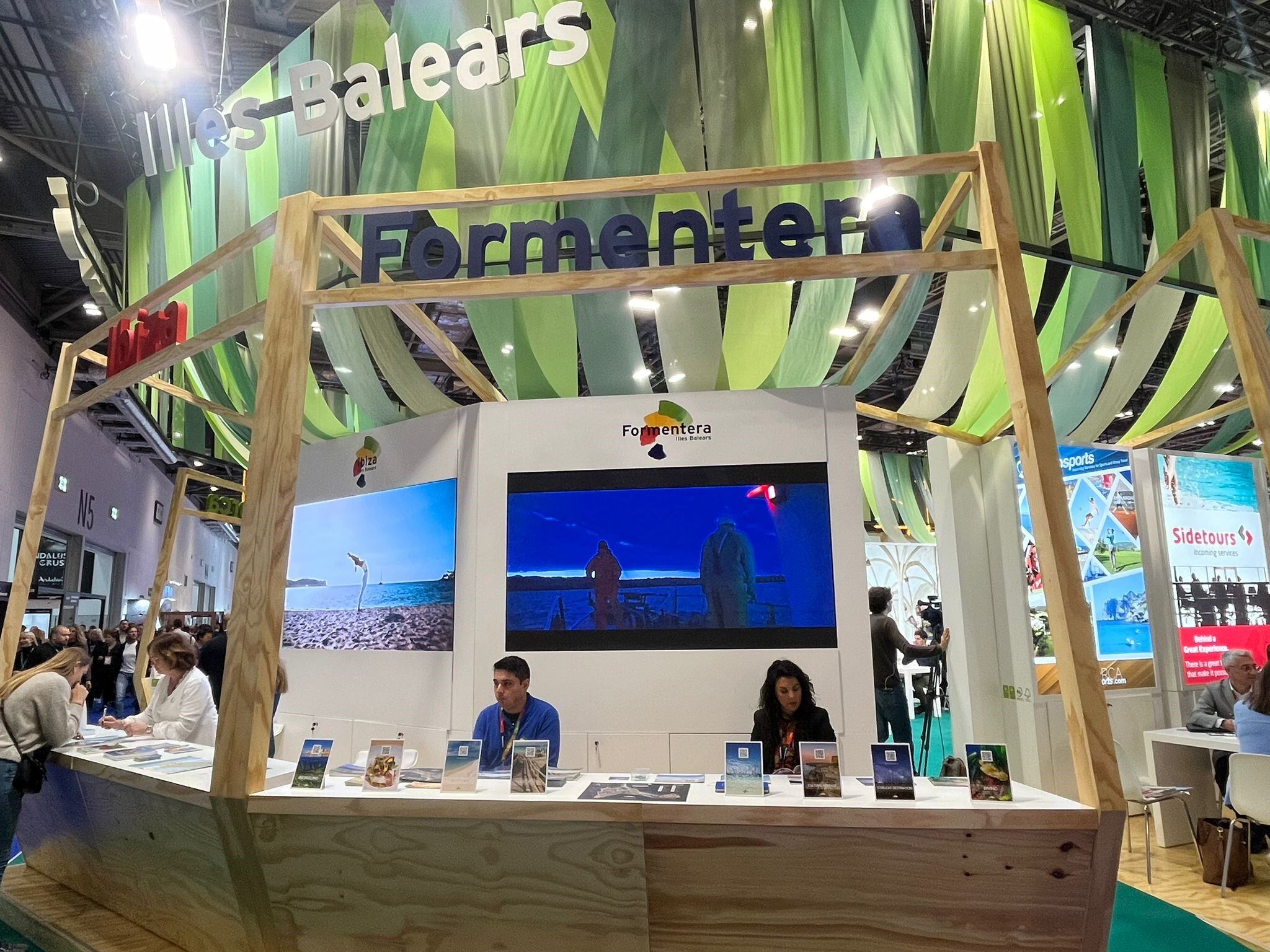 Imagen de archivo del stand de Formentera en una edición anterior de la WTM