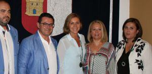 Cospedal con algunos alcaldes del PP