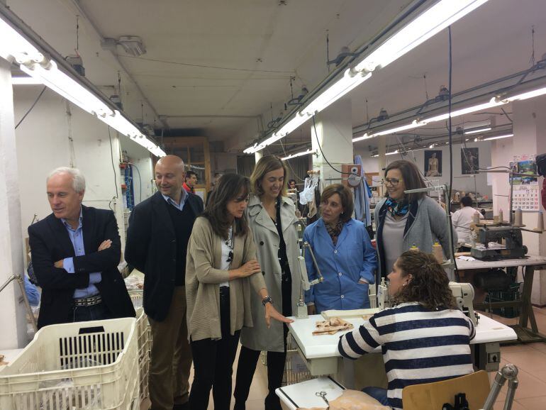 Visita a uno de los cursos desarrollado en Paredes de Nava