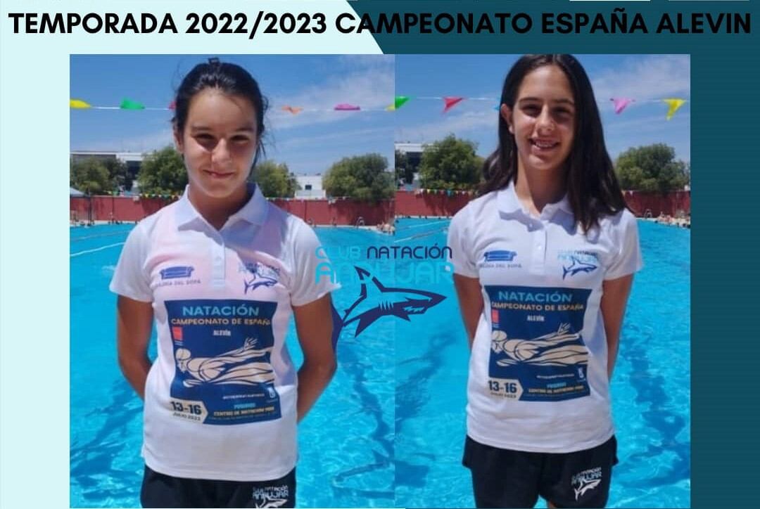 Nerea Montijano y Laura de la Rosa, las chicas de oro del CN Andújar