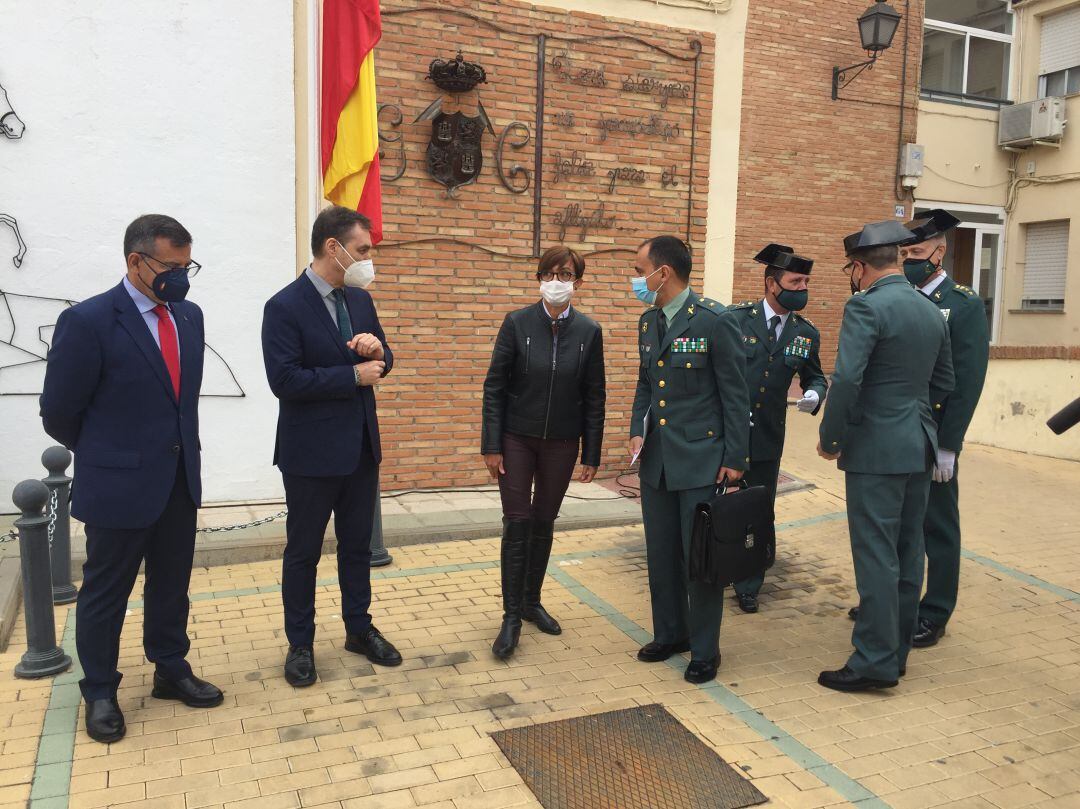 La Directora General de la Guardia Civil presenta en la Comandancia de Toledo el Plan Ceres contra la delincuencia organizada en La Sagra