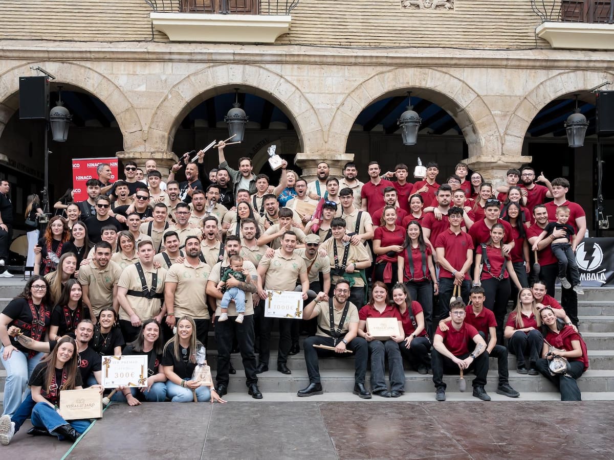 El Concurso Nacional de Bombos y Tambores Ciudad de Monzón tuvo un gran nivel