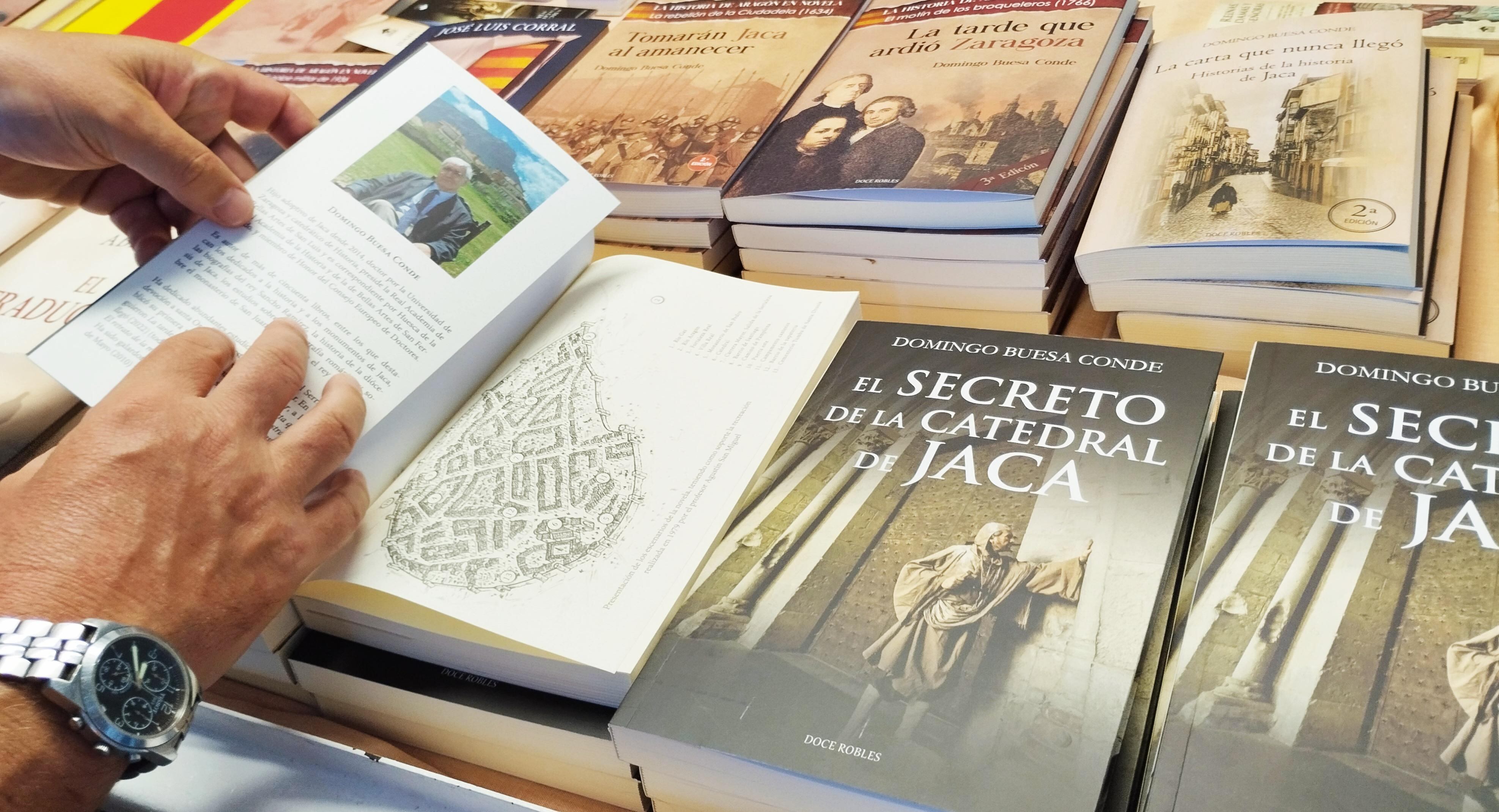 El libro de Domingo Buesa el más vendido en la Feria