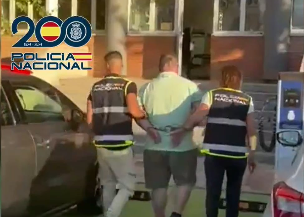 La Policía Nacional detiene a uno de los fugitivos más buscados de Europa en Madrid