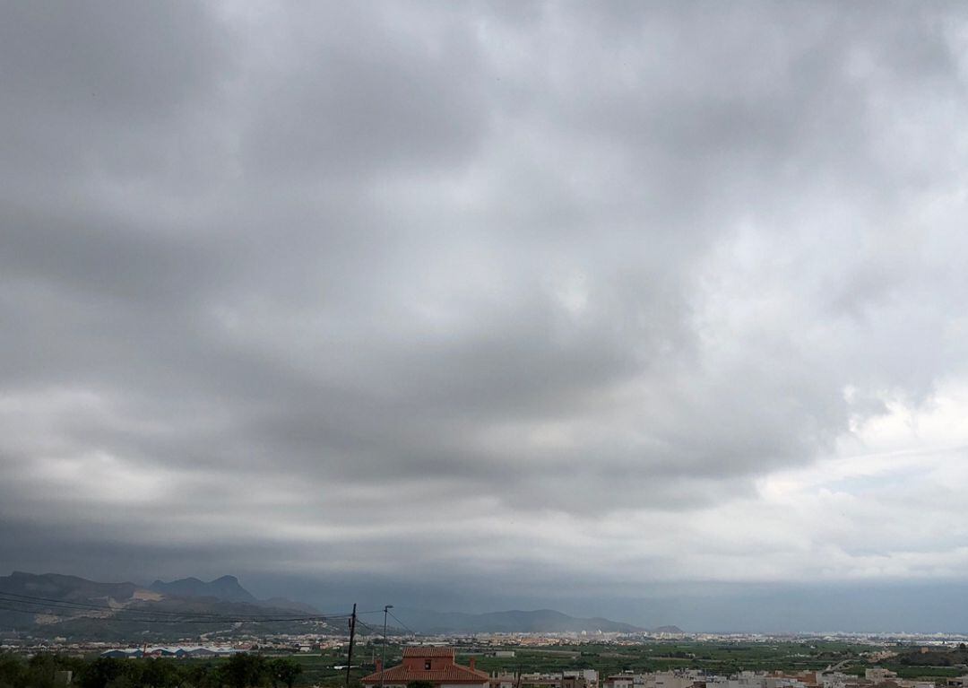 Nubes a primera hora de este lunes 7 de septiembre 