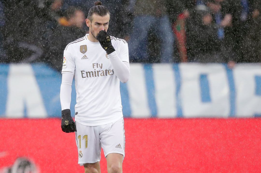 Gareth Bale, en el partido entre el Alavés y el Real Madrid.