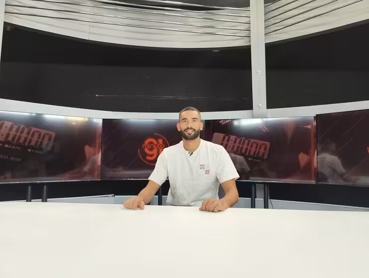 Einar Galilea en el programa Minuto 91 de 7TV