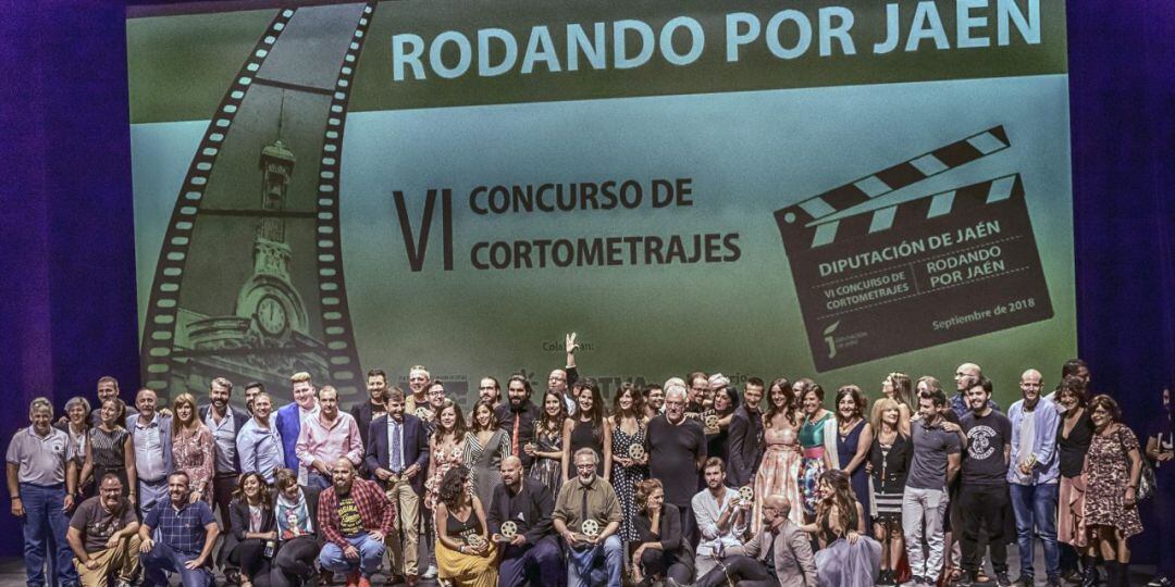 Participantes y finalistas en la edición anterior del concurso &#039;Rodando por Jaén&#039;.