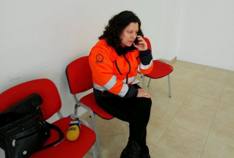 Irene Rico, del comité de empresa, interviene desde el encierro por teléfono en 'Hoy por Hoy', con Gemma Nierga