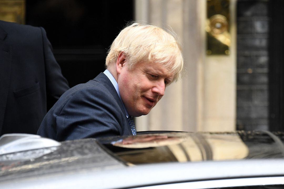 El primer ministro Boris Johnson.