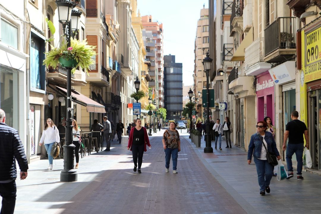 Calle Ruiz Zorrilla de Castelló. Imagen de archivo