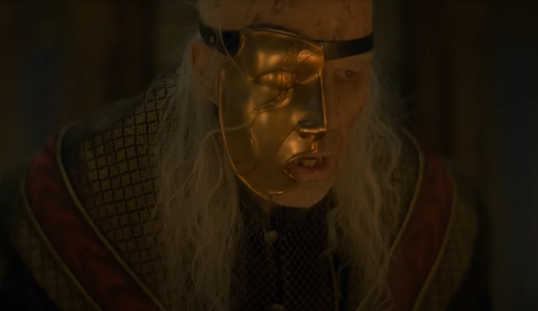 El rey Viserys Targaryen en La casa del dragón.