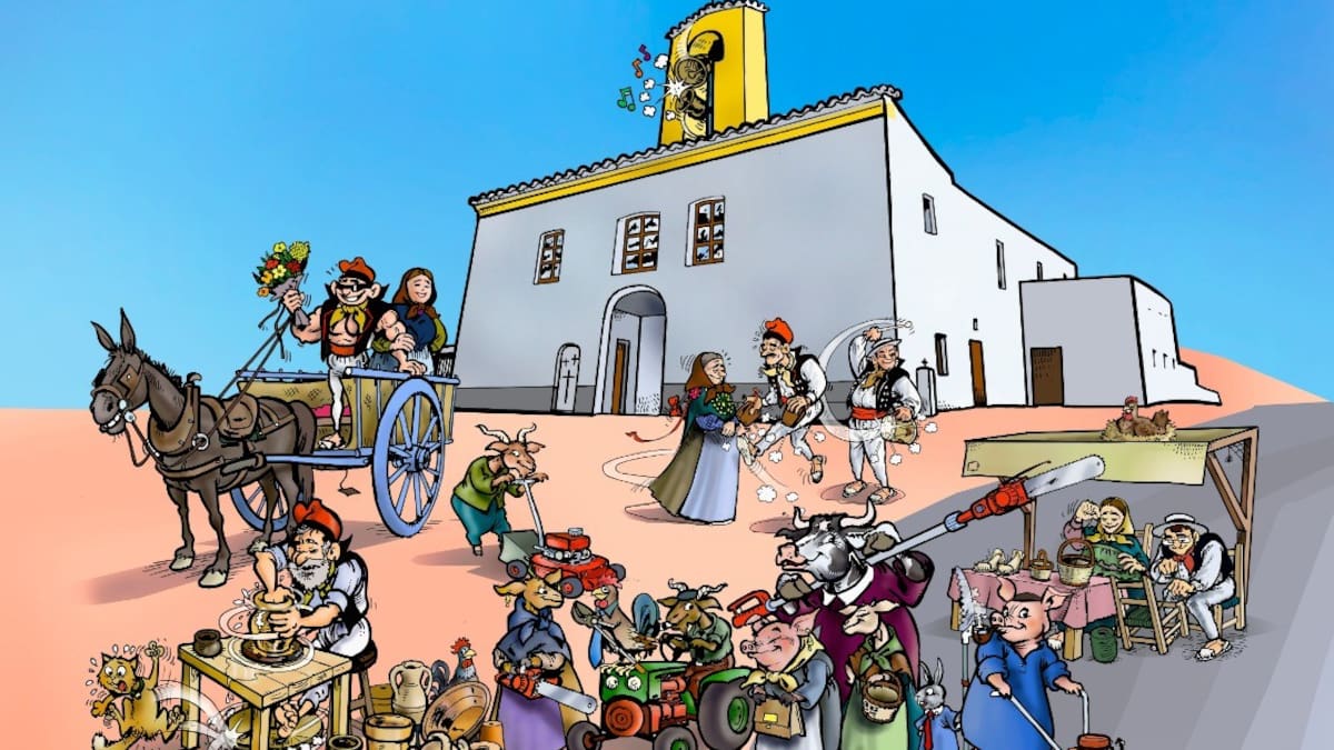 Santa Gertrudis celebra la tradición del campo con la II Fira Rural de Fruitera