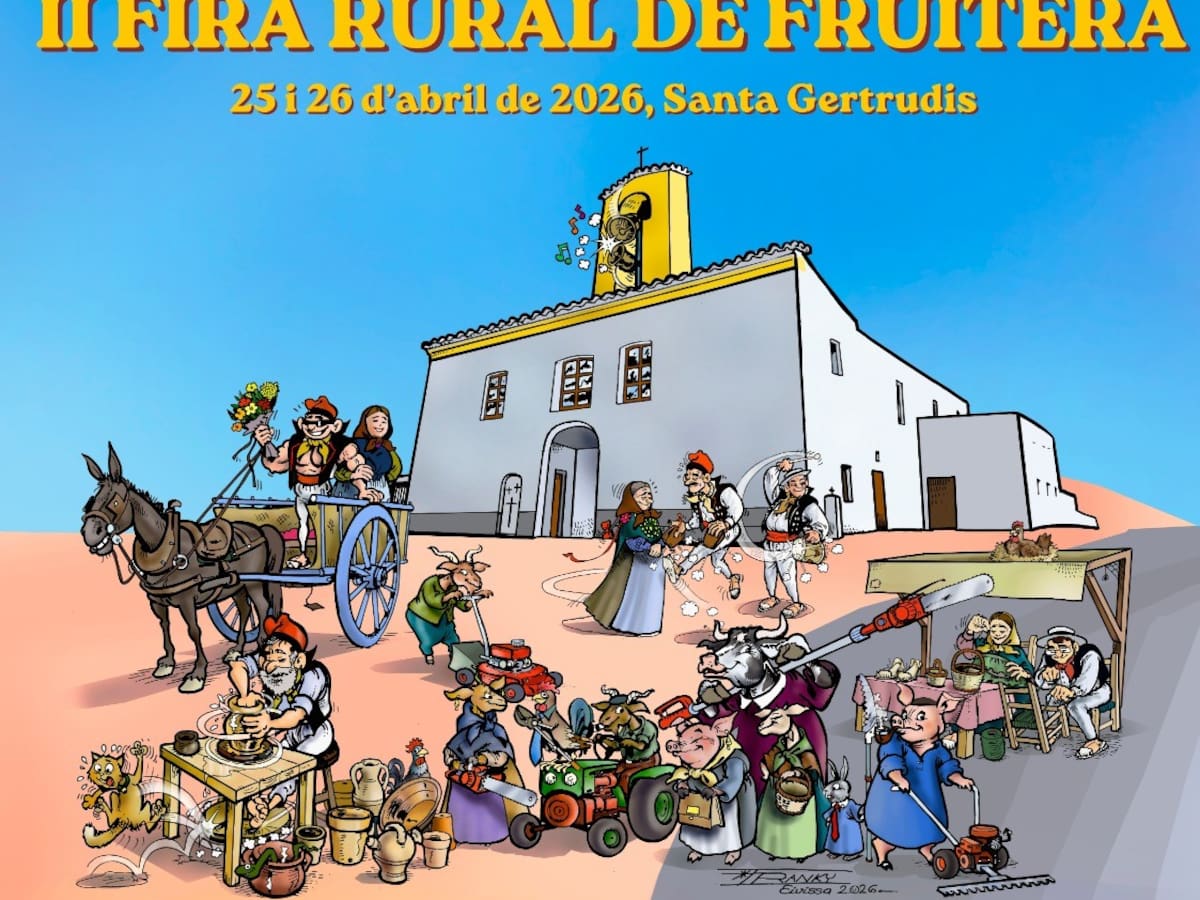 Santa Gertrudis celebra la tradición del campo con la II Fira Rural de Fruitera
