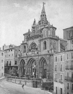 Catedral de Cuenca en 1890.