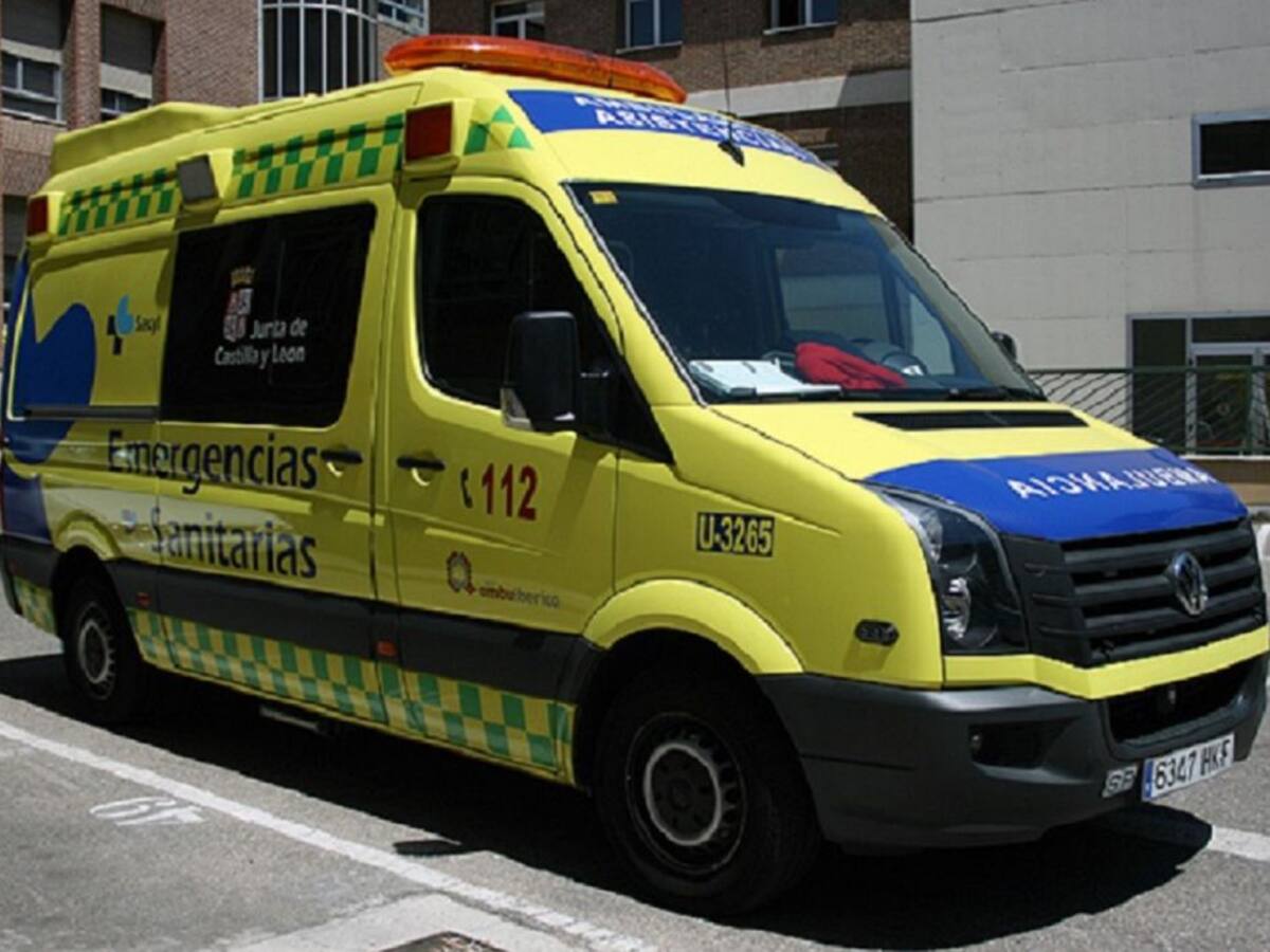 Un herido de 82 años en un accidente en la N-VI en Navas de San Antonio