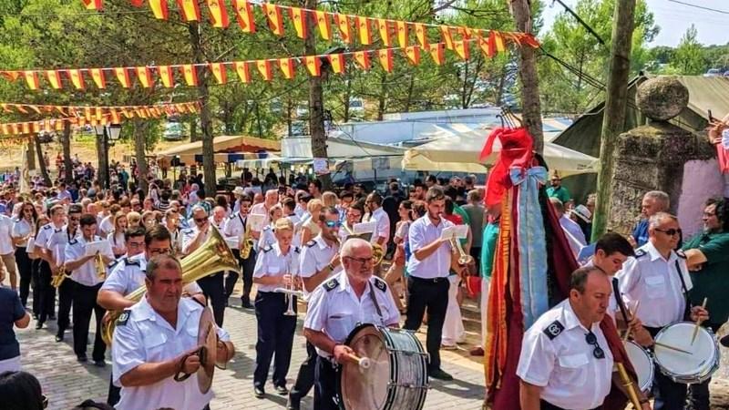 Banda de música de Puebla de Almemara (Cuenca).