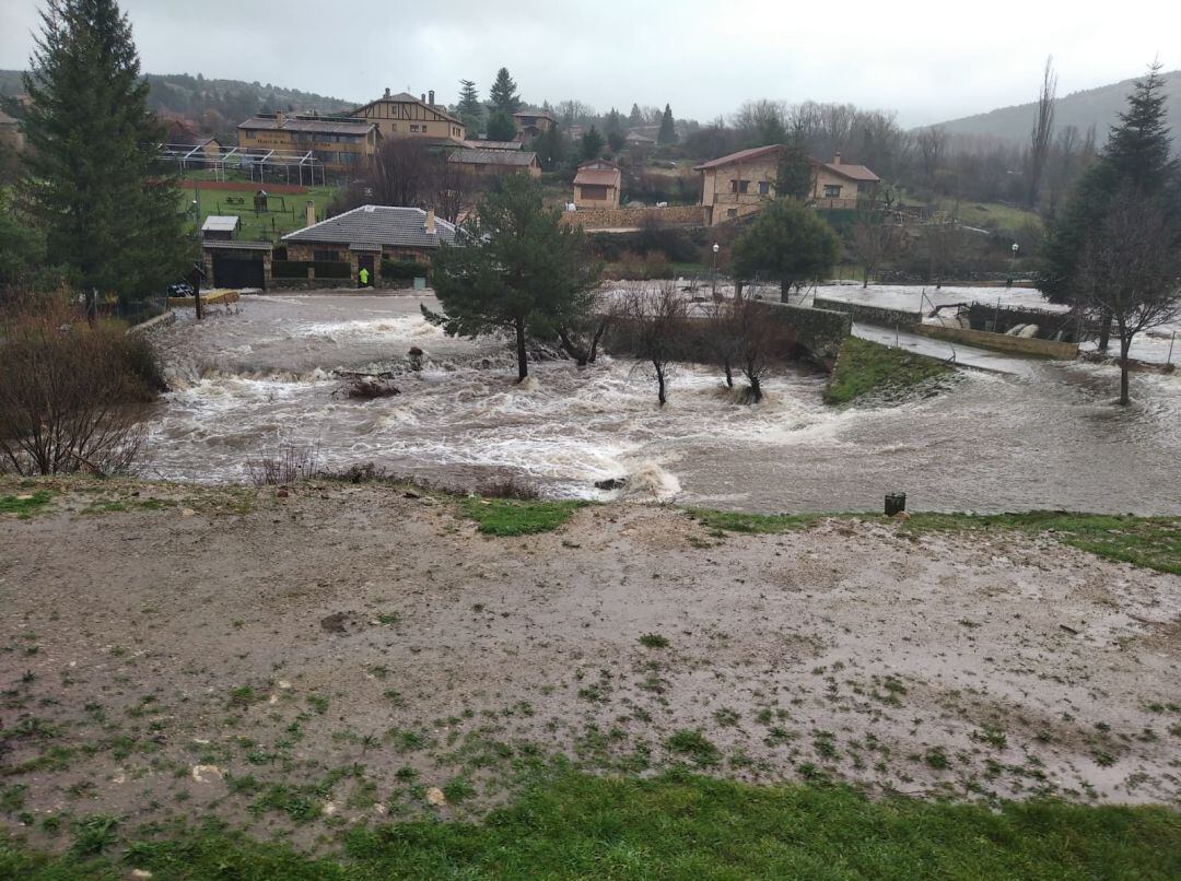 Inundaciones en Navafría