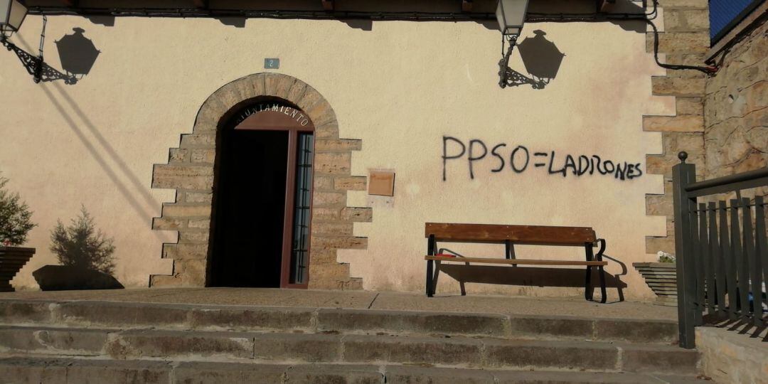 Pintada en Cabrejas del Pinar