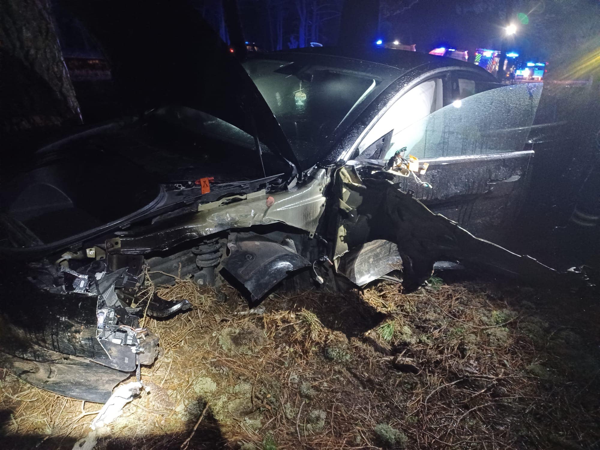 Dos heridos en una colisión entre dos vehículos en Coca