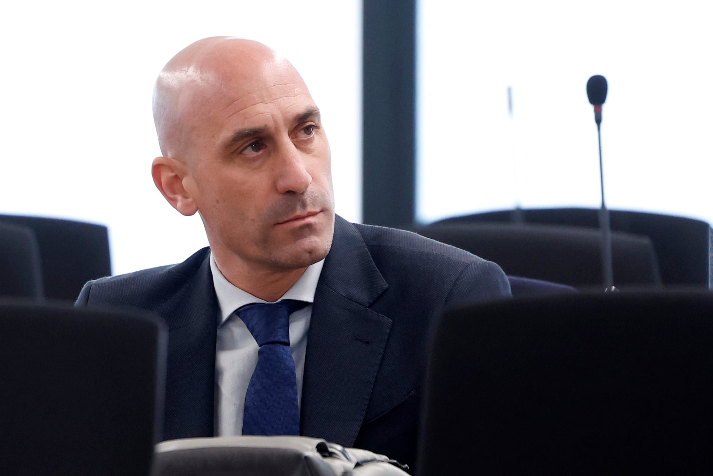 El expresidente de la Federación Española de Fútbol (RFEF) Luis Rubiales, en una imagen de archivo. / Chema Moya (EFE)