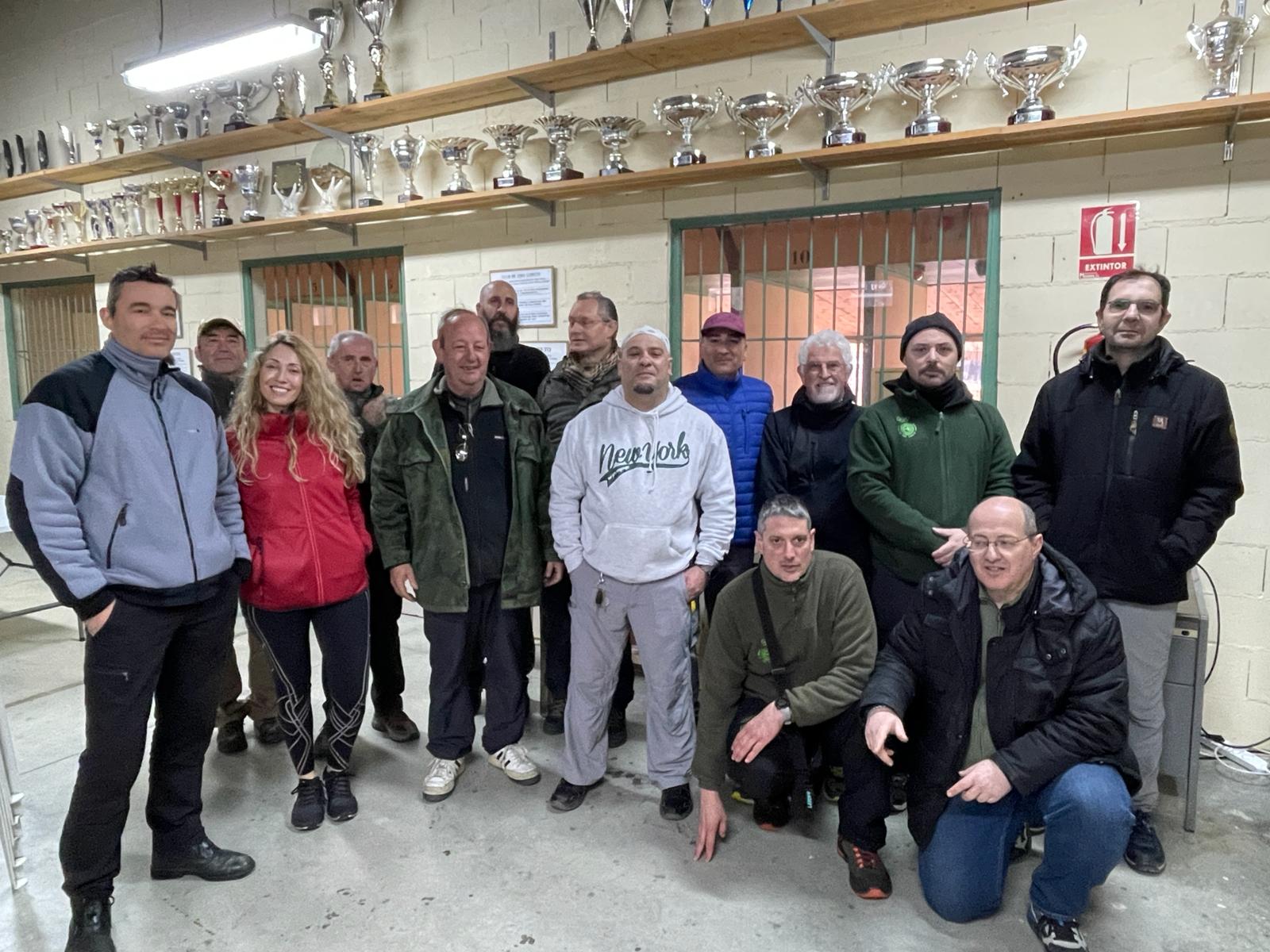 Participantes en la tirada del CT Loreto