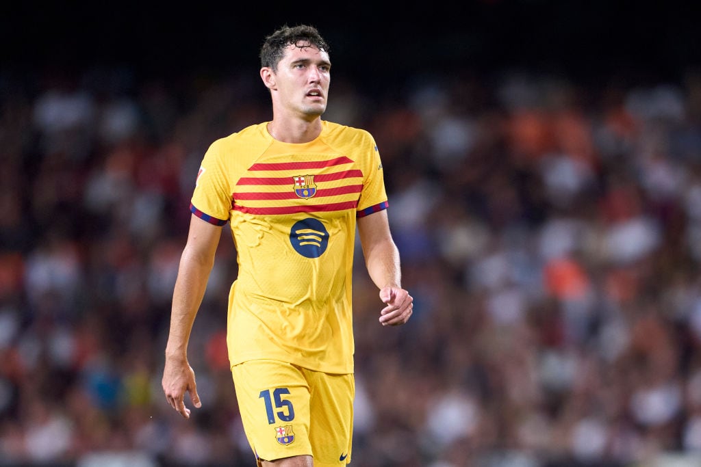 Andreas Christensen en el Valencia-Barcelona