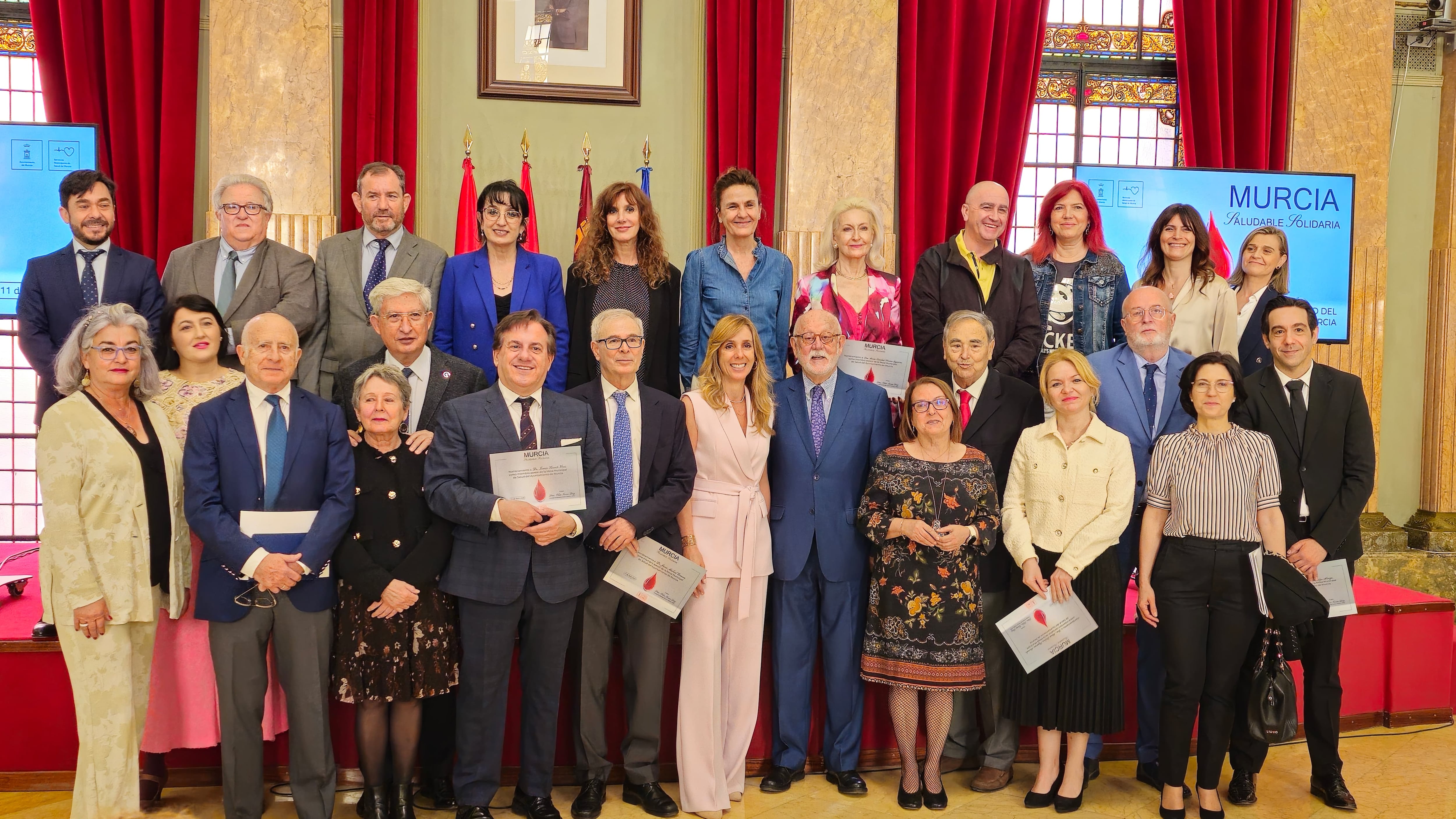 Acto en el Ayuntamiento con motivo del Día de la Salud