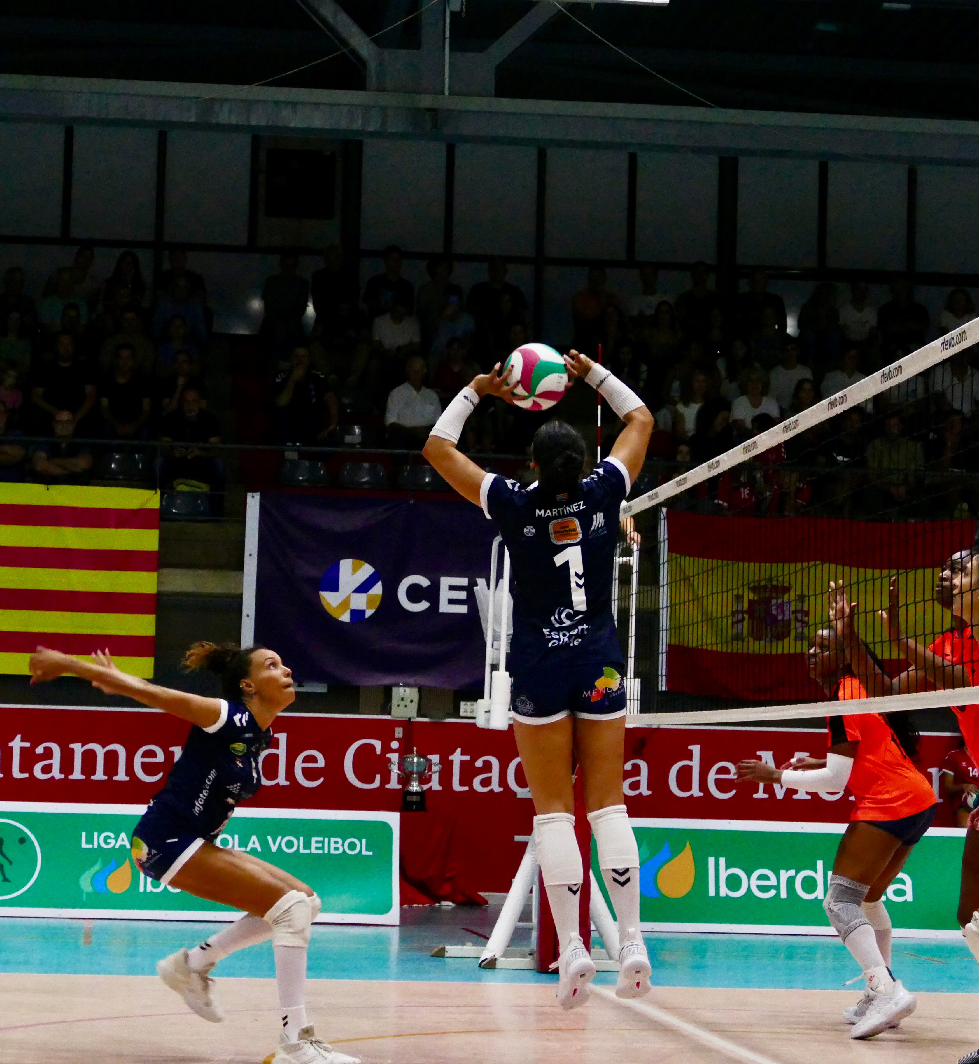 Marcella Amaral va tenir una gran actuació a la primera volta contra el Chamberí i caldrà veure si demà pot jugar.