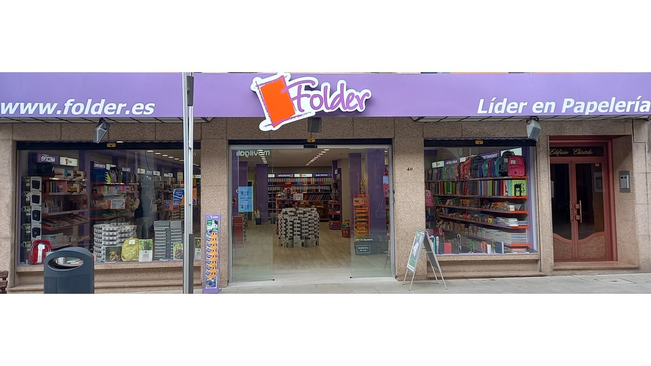 Folder, franquicia de papelería