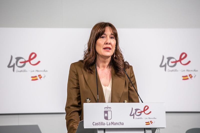 Blanca Fernández, portavoz del Gobierno de Castilla-La Mancha