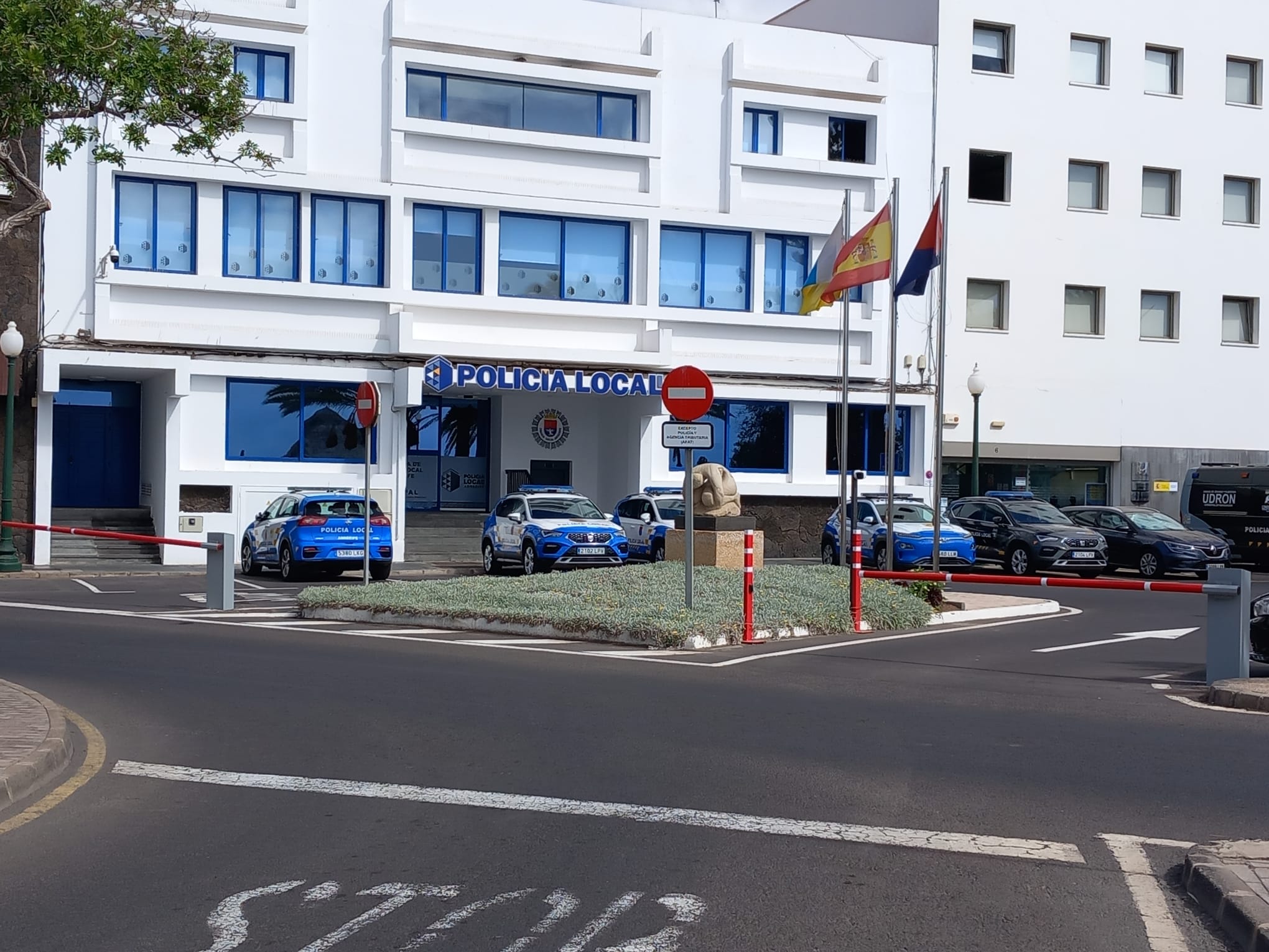 Sede de la Policía Local de Arrecife, capital de Lanzarote.