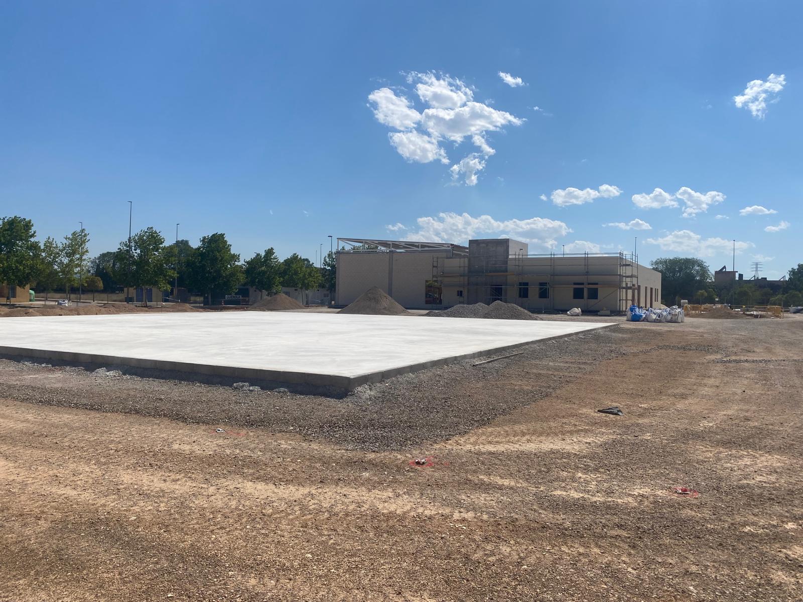 Obras del nuevo parque de bomberos